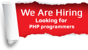 We're Hiring