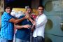 Chunky Pandey, Pankaj Advani and Rahul Dev at Sankat City press meet at Andheri, in Mumbai.
