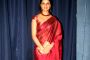 Tejaswini Kolhapure at the "Pandit Pandharinath Kolhapure's Book" Launch at Ravindra Natya Mandir.