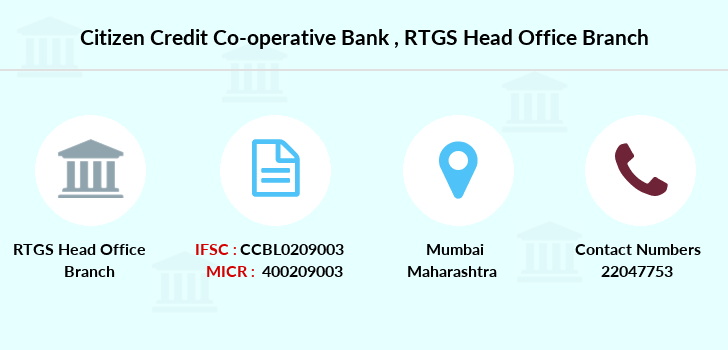 citizen credit co operative bank fd interest rates