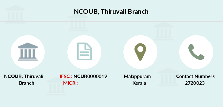 Ncoub Thiruvali Ifsc Code Ncub