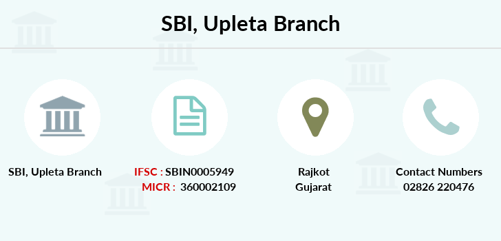 SBI Upleta IFSC Code SBIN0005949
