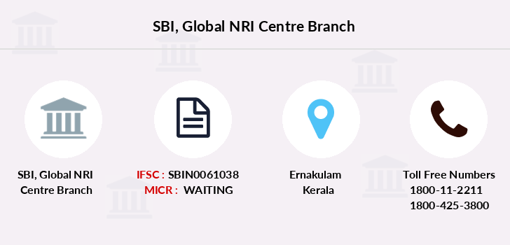 SBI Global NRI Centre IFSC Code SBIN0061038