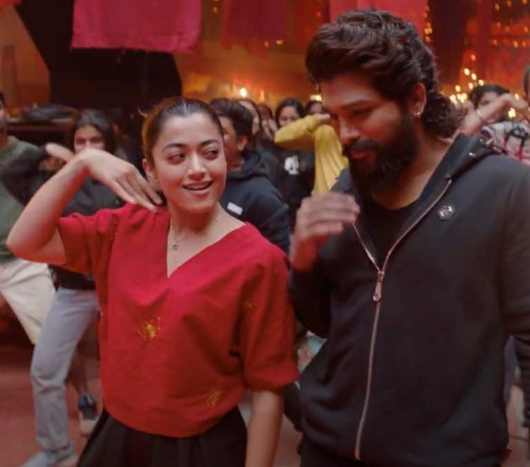 Allu Arjun and Rashmika Mandanna set fire with 'Angaaron': Second Song from 'Pushpa 2' Unleashed - Vimarsana News