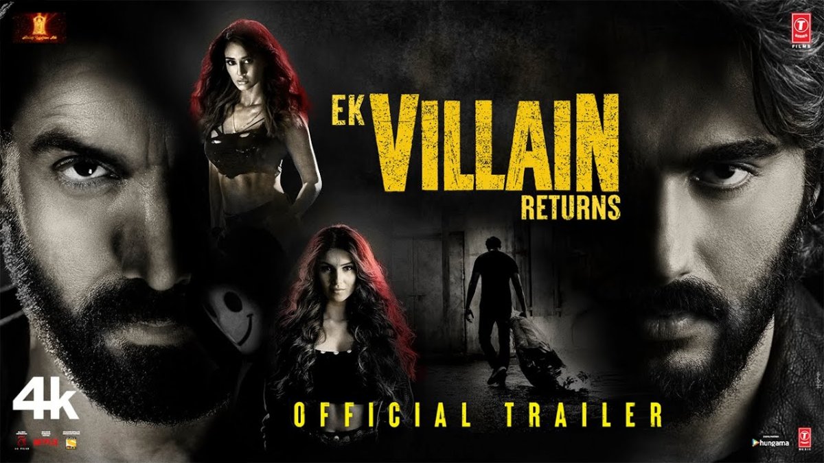 Trailer of John Abraham, Arjun Kapoor starrer Ek Villian Returns out - Vimarsana News