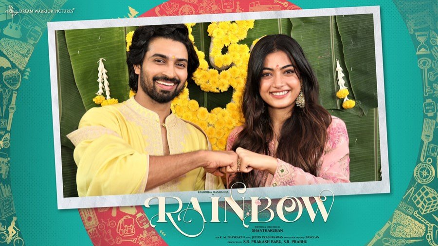Rainbow goes on the floors, starring Rashmika Mandanna and Dev Mohan - Vimarsana News