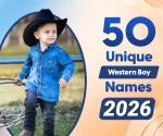 50 Western Boy Names With Meanings