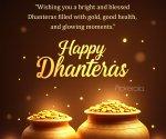 Greetings to celebrate a joyful beginning of health and wealth for Dhanteras 2026