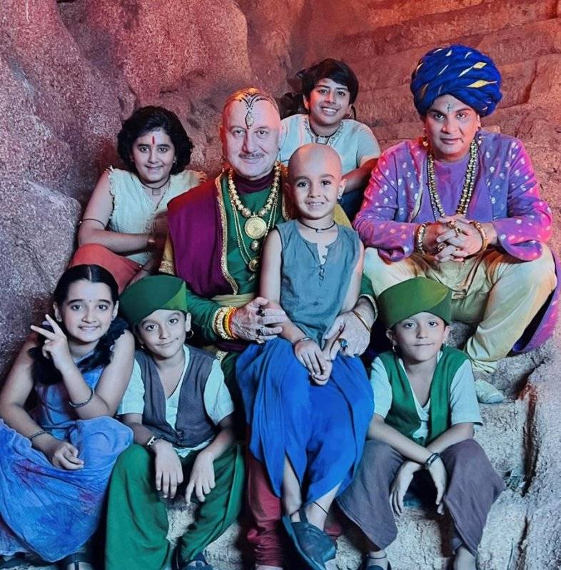 Anupam Kher wraps the shoot of Chhota Bheem - Vimarsana News