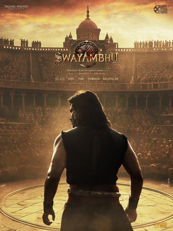Nikhil Siddhartha treat fans with Swayambhu's new poster - Vimarsana News