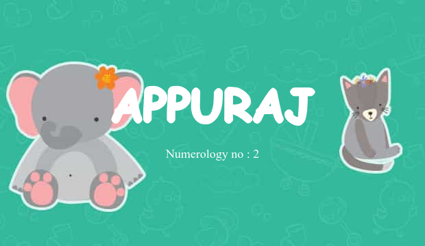Appuraj Name Meaning