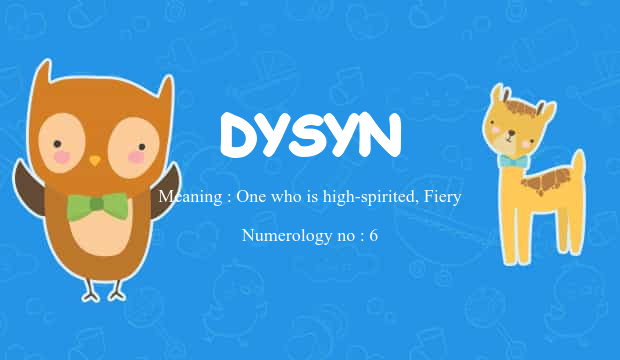 Dysyn Name Meaning