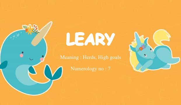 Define Leary Leary Name Meaning