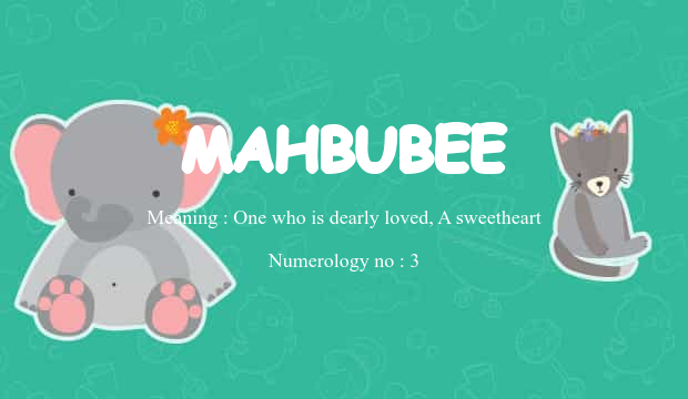 Mahbubee Name Meaning