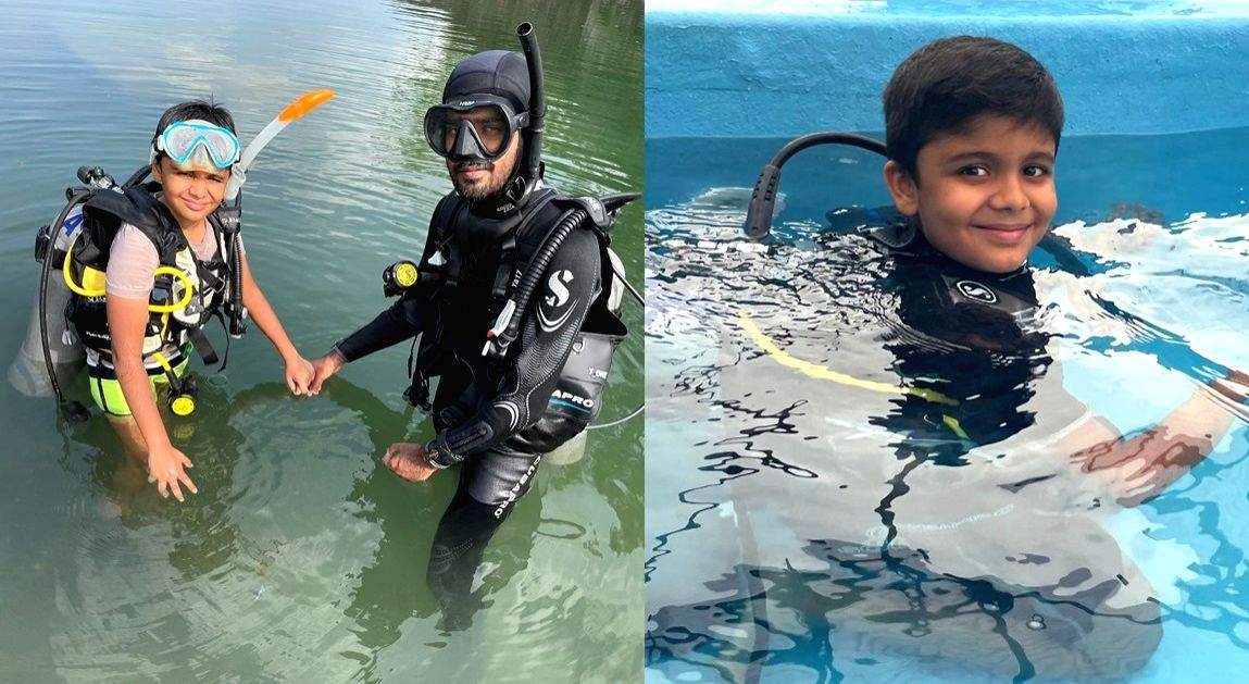 10-yr-old Mumbai boy becomes world's youngest PADI-certified scuba diver - Vimarsana News