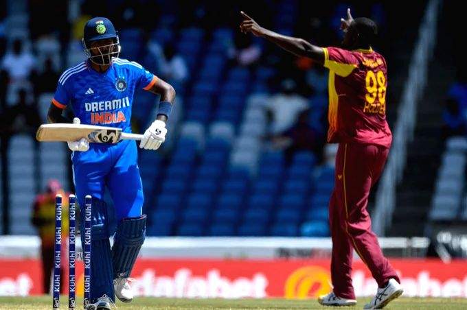 1st T20I: Bowlers help West Indies beat India by four runs, take 1-0 lead - Vimarsana News