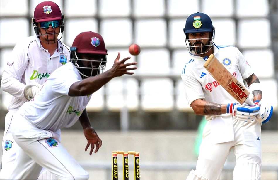 1st Test, Day 3: India declare on 421/5 with 271-run lead against West Indies - Vimarsana News
