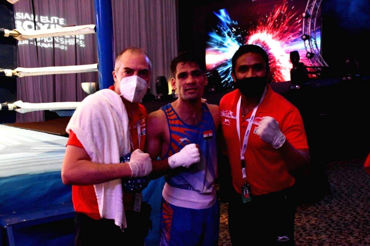 Boxer Hussamuddin in quarter-finals of Asian championships - Vimarsana News