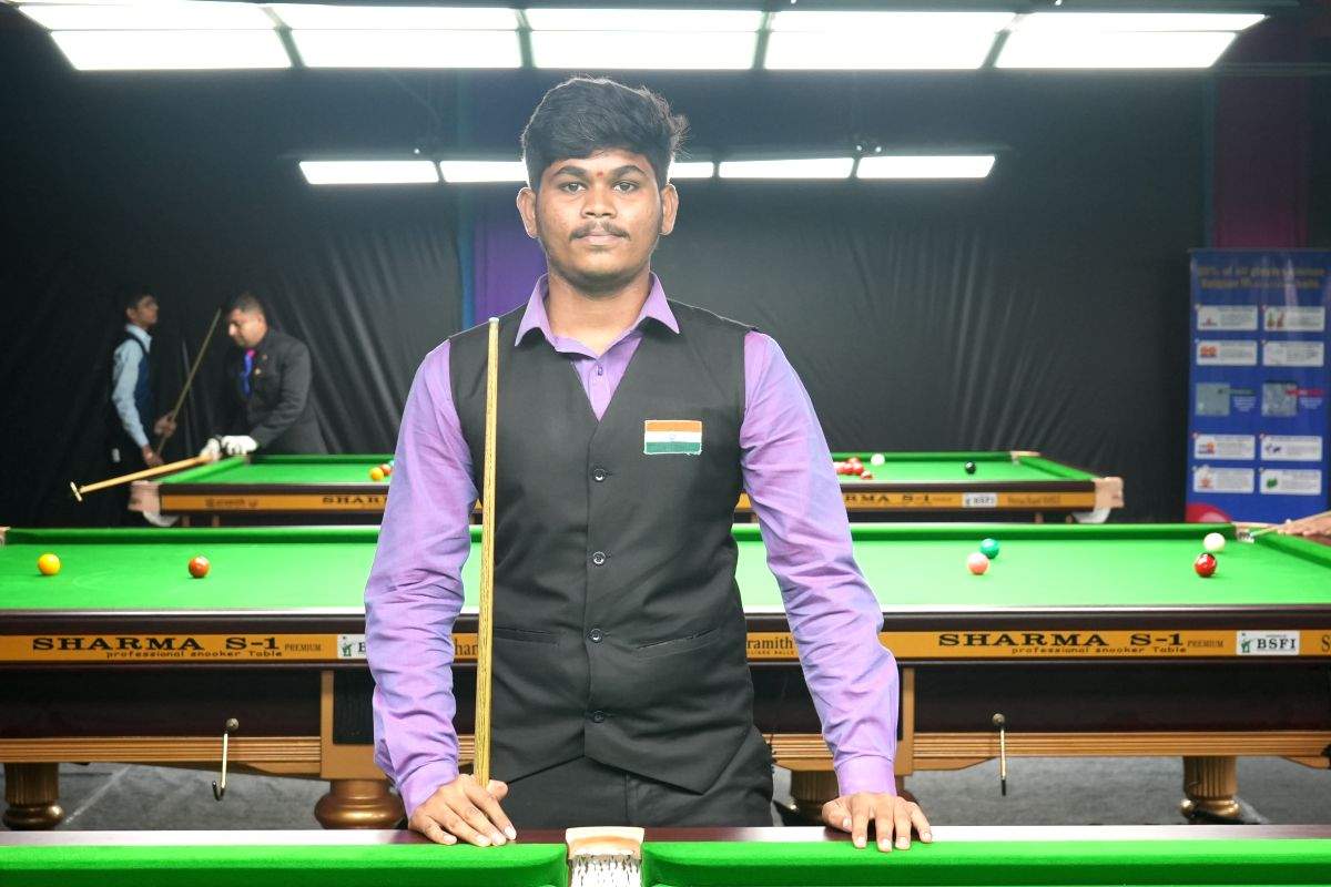 2023 National Billiards & Snooker: Srikanth upsets fancied Dhruv Patel to enter Jr boys' snooker quarters - Vimarsana News