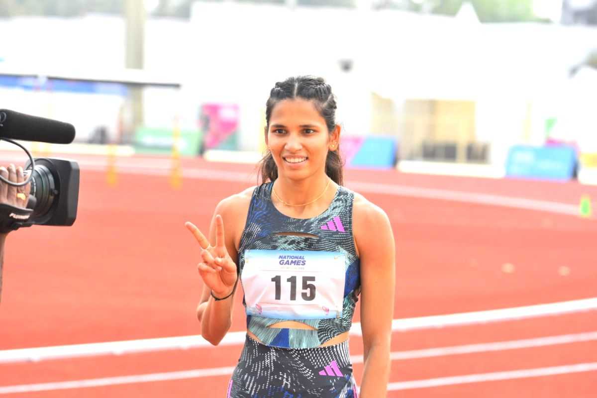 37th National Games: Hurdlers Jyoti Yarraji and Tejas Shirse break Games records - Vimarsana News
