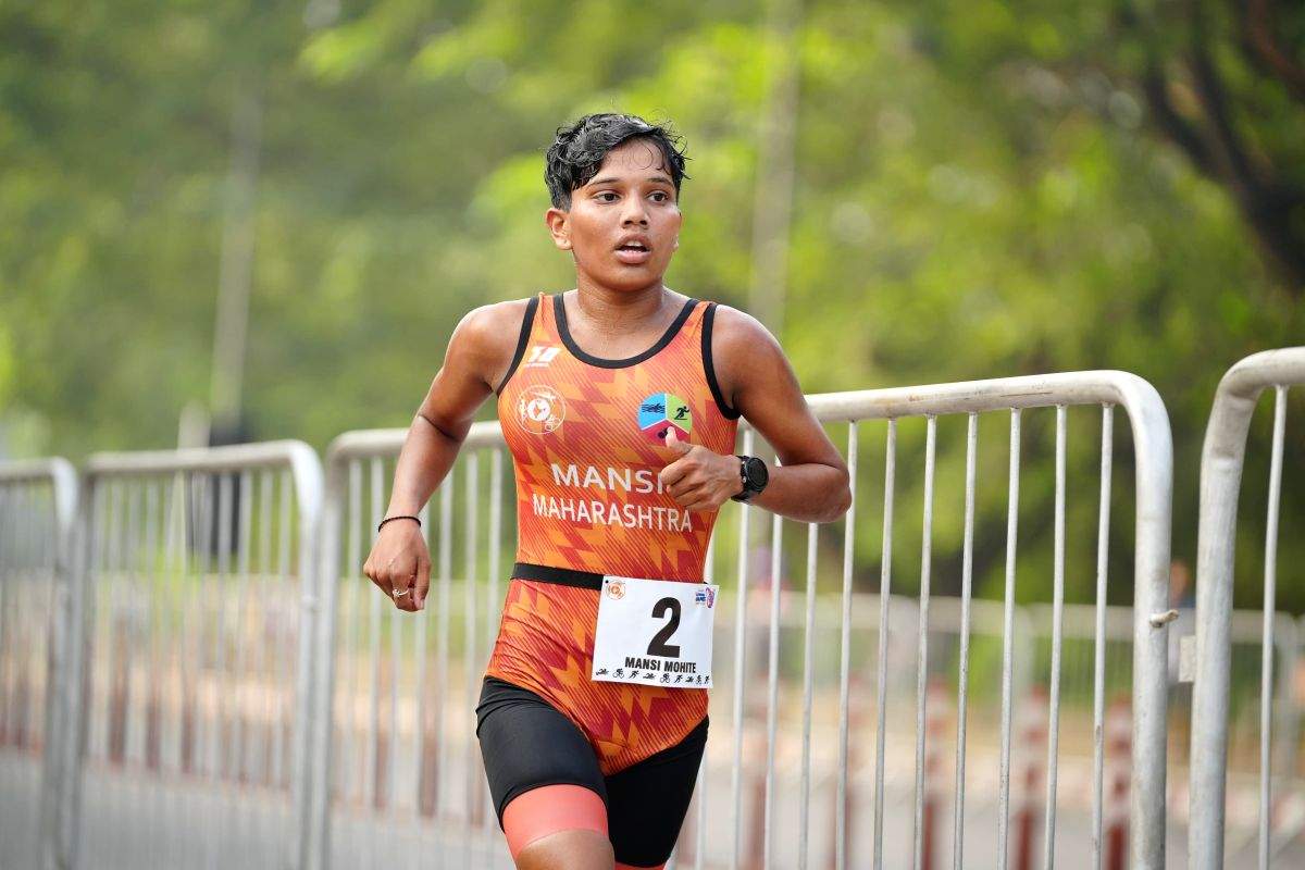 37th National Games: Maharashtra's Mansi Mohite braves jellyfish bite to clinch triathlon gold - Vimarsana News