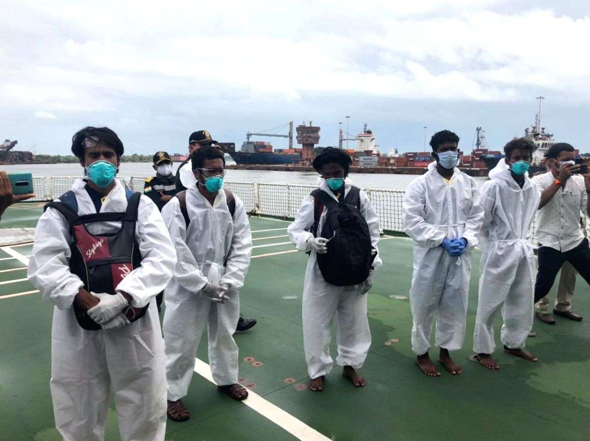 Indian Navy's warlike mission in stormy seas - Vimarsana News