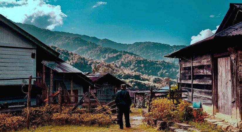 A scenic landscape of India's North-east - Vimarsana News