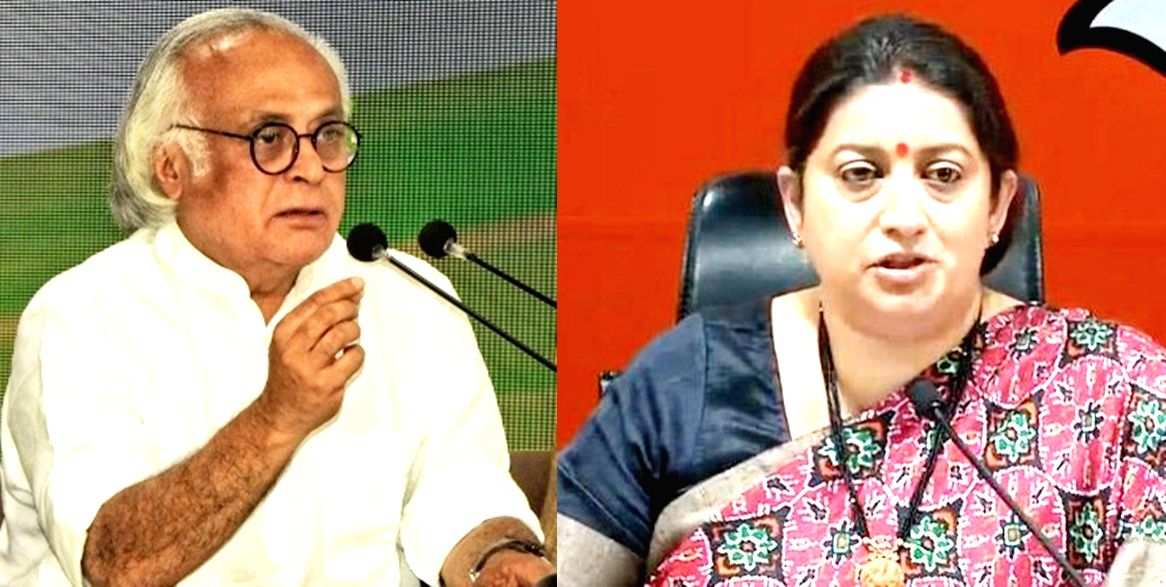 Smriti Irani slams 'courtier' Jairam for 'distorting' facts to undermine BJP govt's women's welfare efforts - Vimarsana News