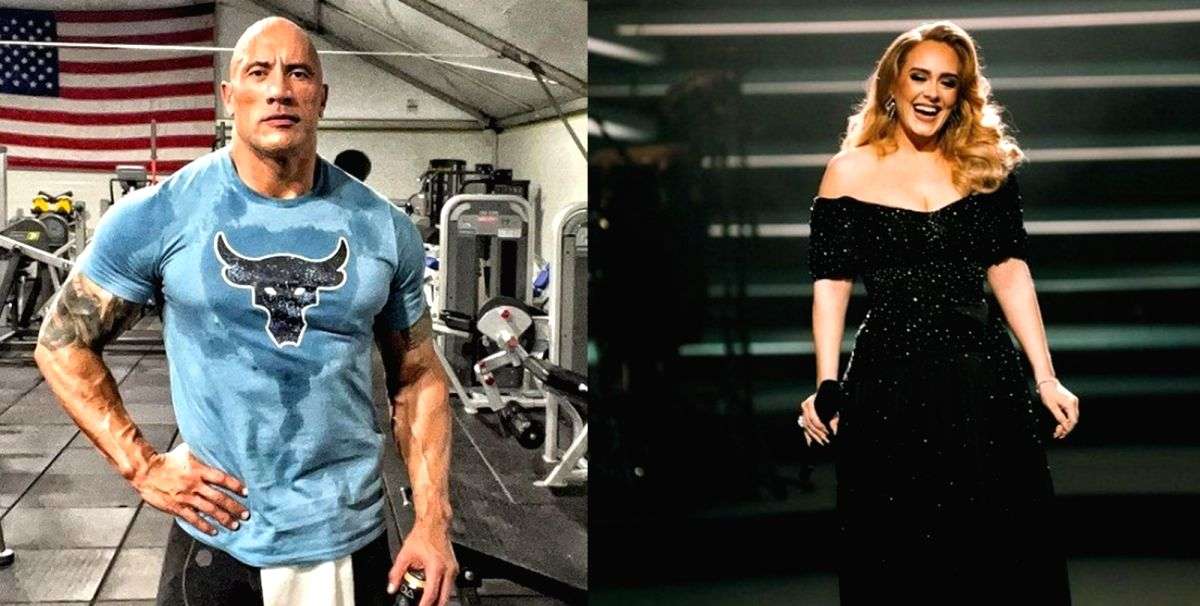 Adele would be starstruck by Dwayne Johnson - Vimarsana News