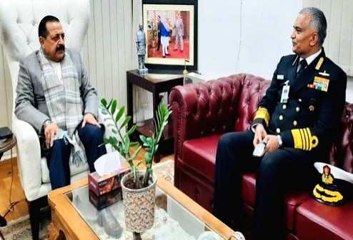 Navy chief meets S&T Minister to discuss Deep Ocean Mission modalities - Vimarsana News