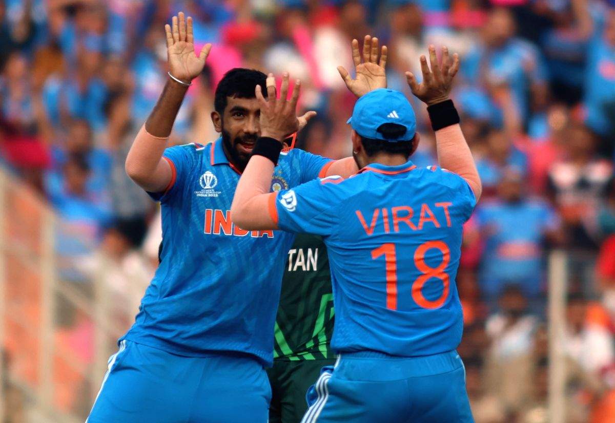 Men's ODI WC: Bowlers star with clinical performance as India bowl out Pakistan for 191 (ld) - Vimarsana News