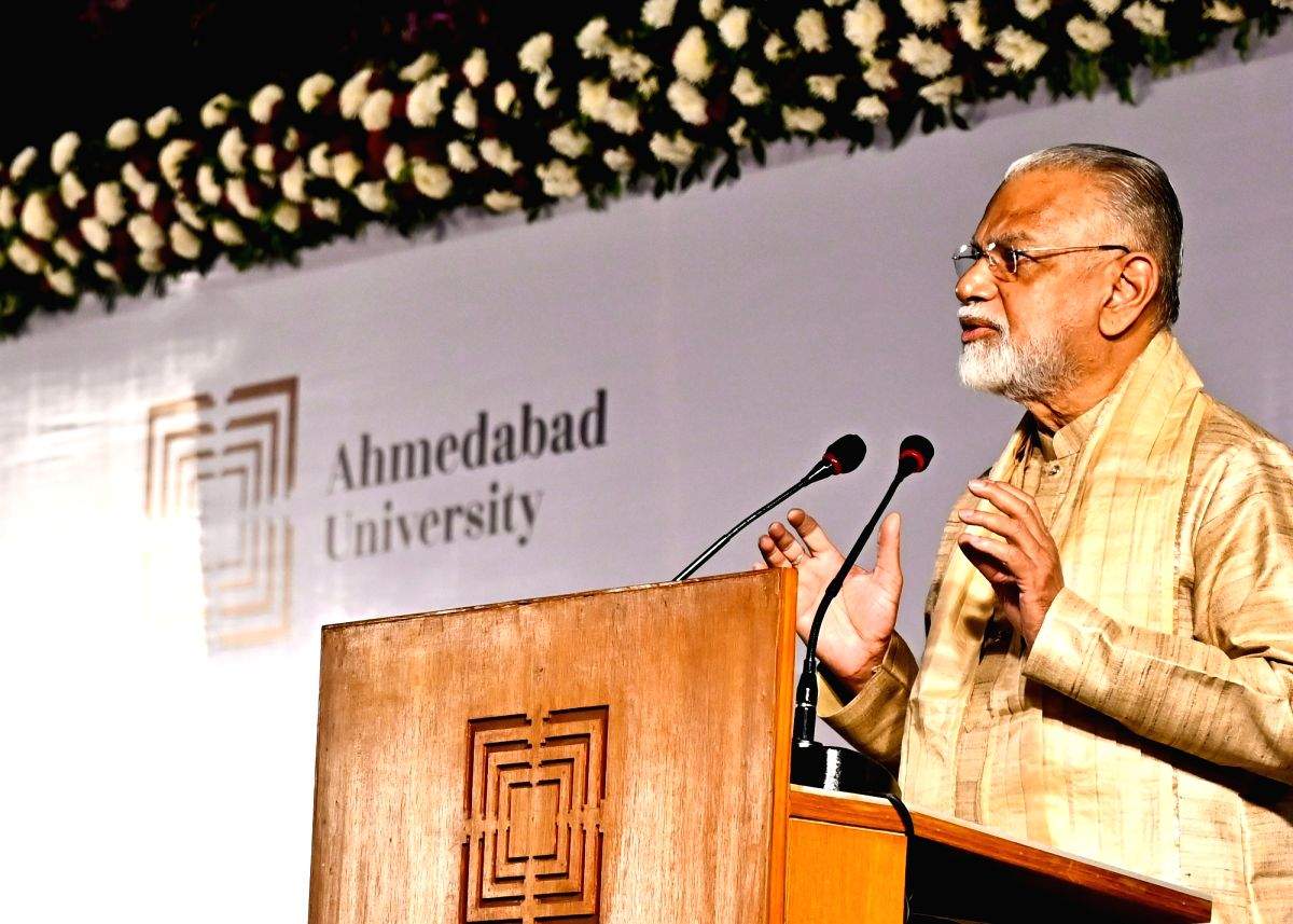 Former ISRO Chairman Koppillil Radhakrishnan calls upon Ahmedabad University's class of 2022 to leave a legacy behind and make a difference to society - Vimarsana News