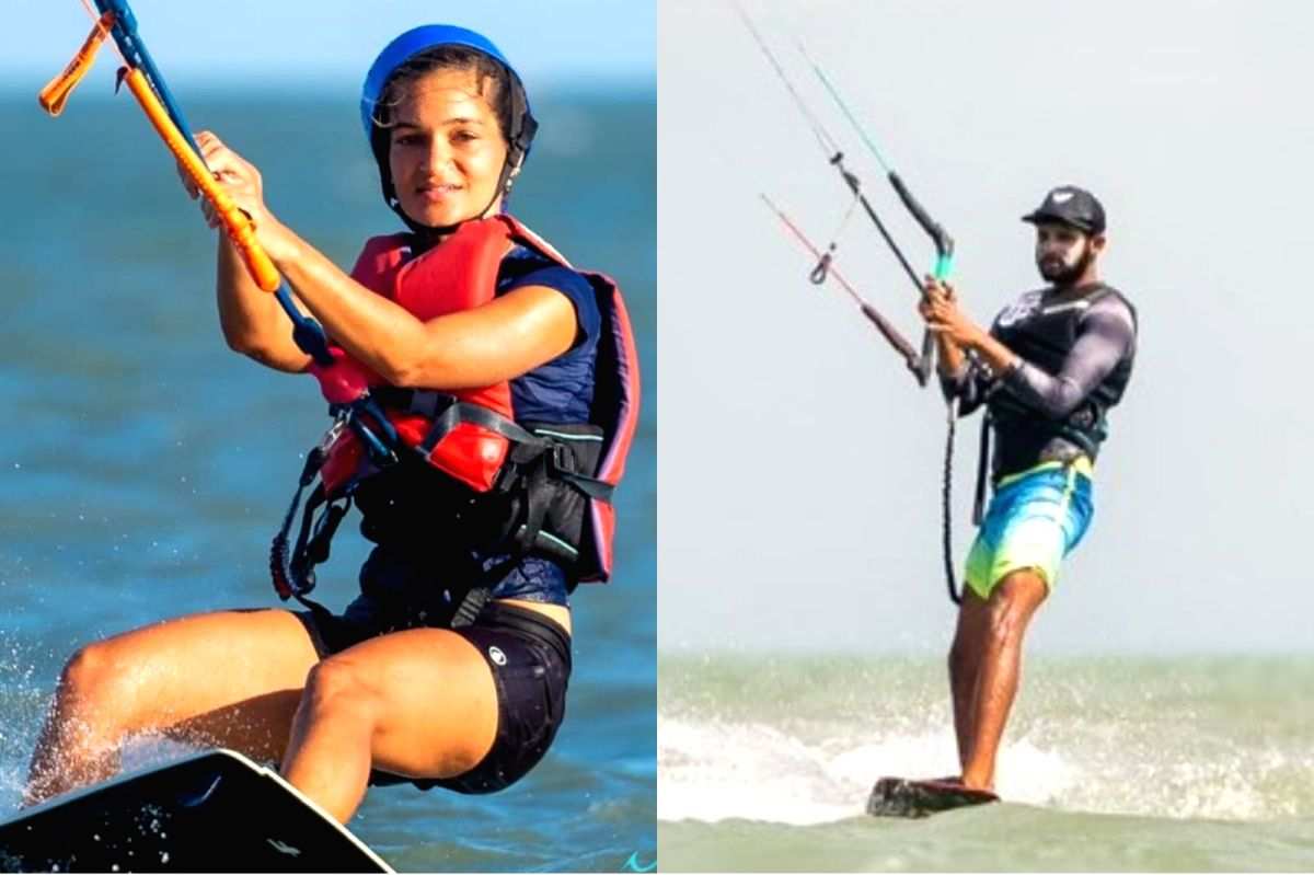 All India Kiteboarding: Dylan Fernandes takes lead; Katya Saini maintains pole position - Vimarsana News