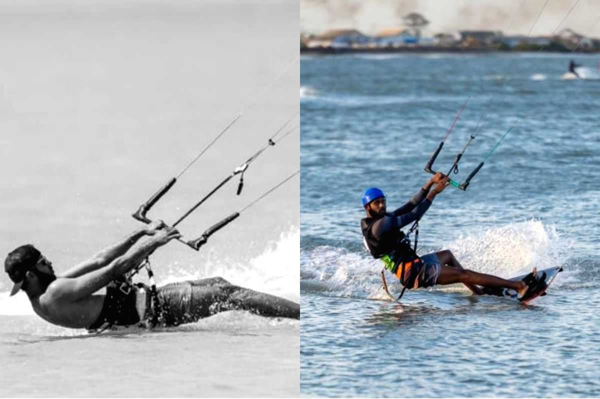 All India Kiteboarding: Jehan Driver and Katya Saini take lead on Day 1 - Vimarsana News