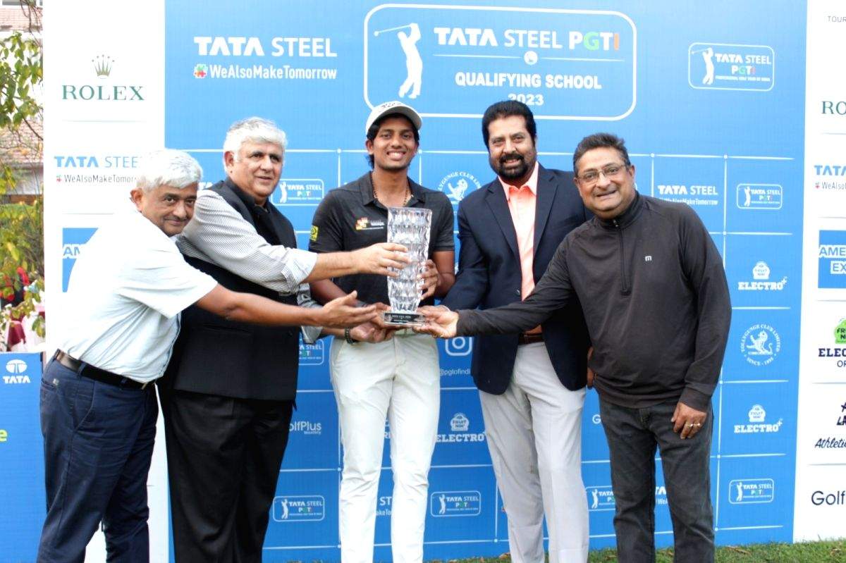Amateur Aryan Roopa Anand wins PGTI Qualifying School 2023 - Vimarsana News