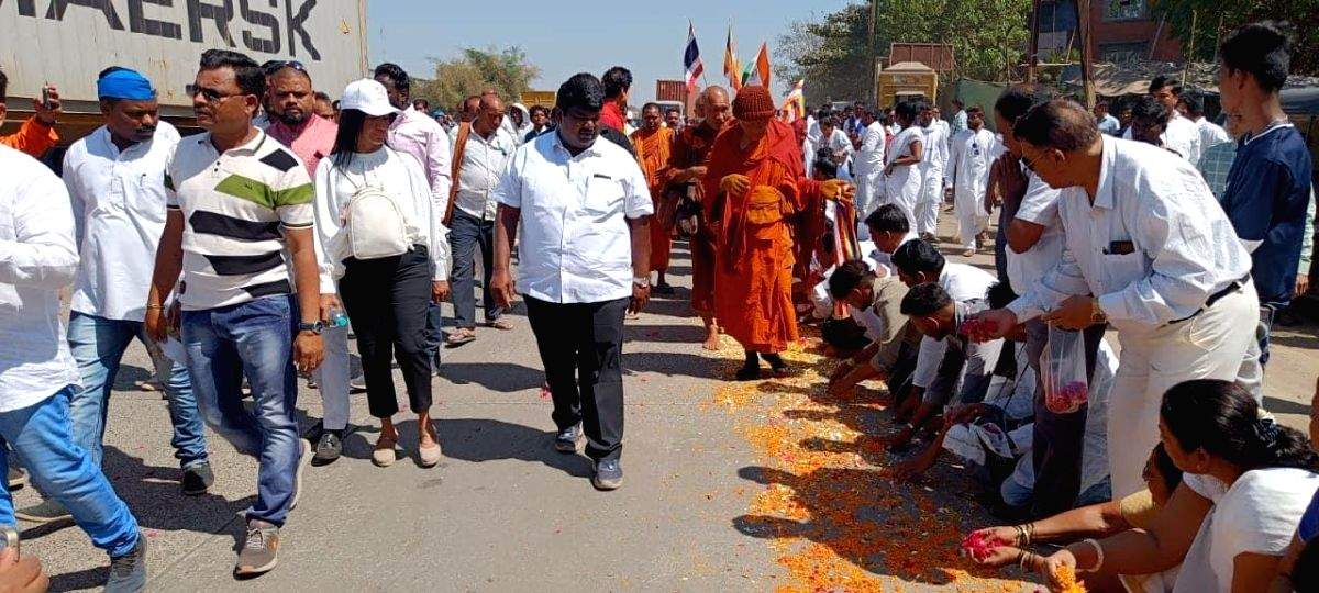 Lord Buddha's ashes to be displayed for 'darshan' in Mumbai on Feb 15 - Vimarsana News