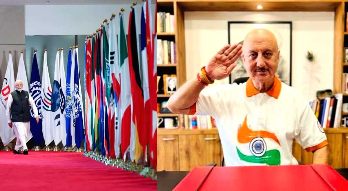 Anupam Kher says India's leadership has 'democritised' G20 - Vimarsana News