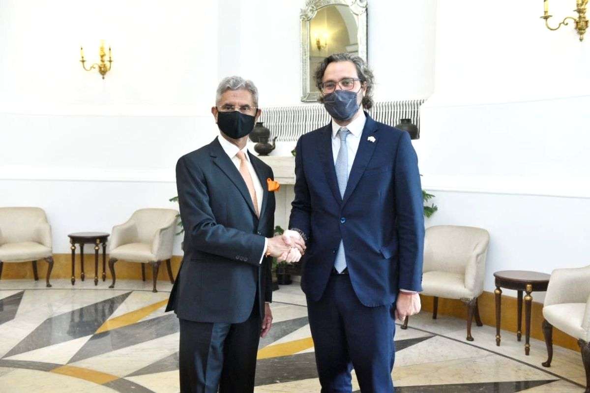 Argentine Foreign Minister in India for Raisina Dialogue, meets Jaishankar - Vimarsana News