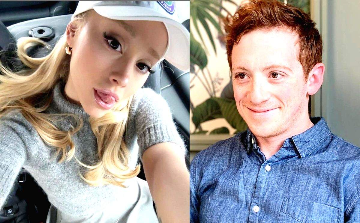 Ariana Grande, Ethan Slater hold hands at airport while joined by her dog - Vimarsana News