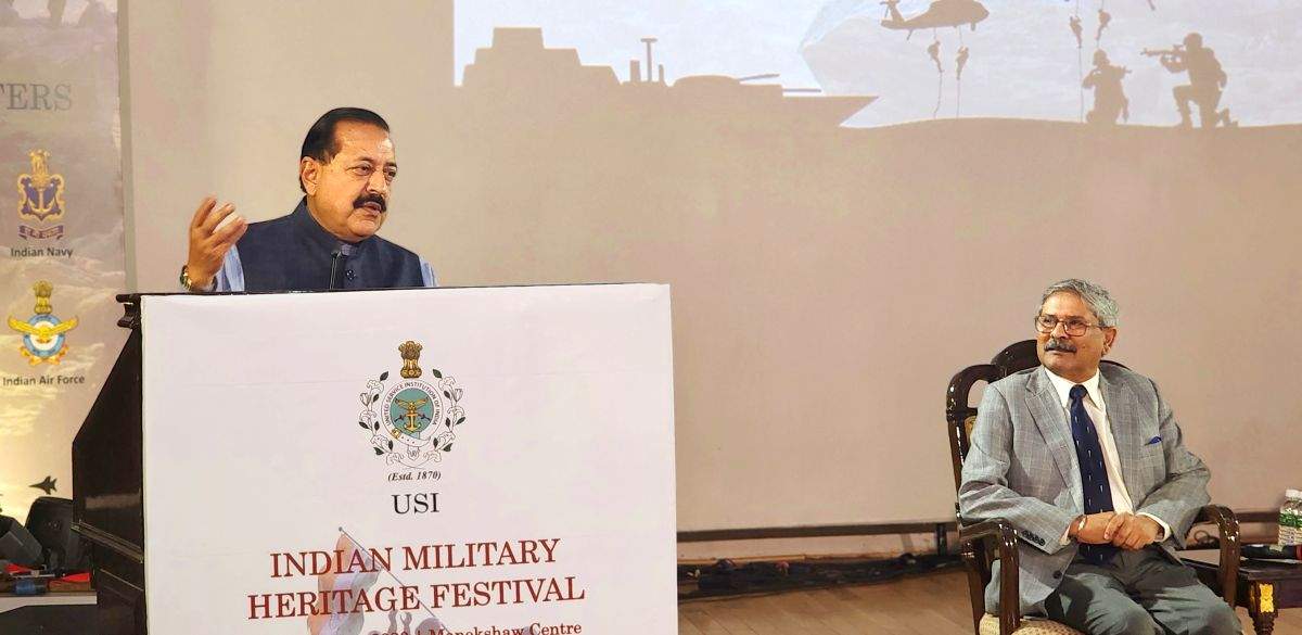Armed forces equipped with advanced weaponry, drones & UAVs: Jitendra Singh - Vimarsana News