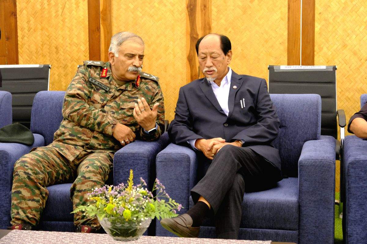 Army's Eastern Command chief discusses situations with Manipur, Nagaland Governors, CMs - Vimarsana News