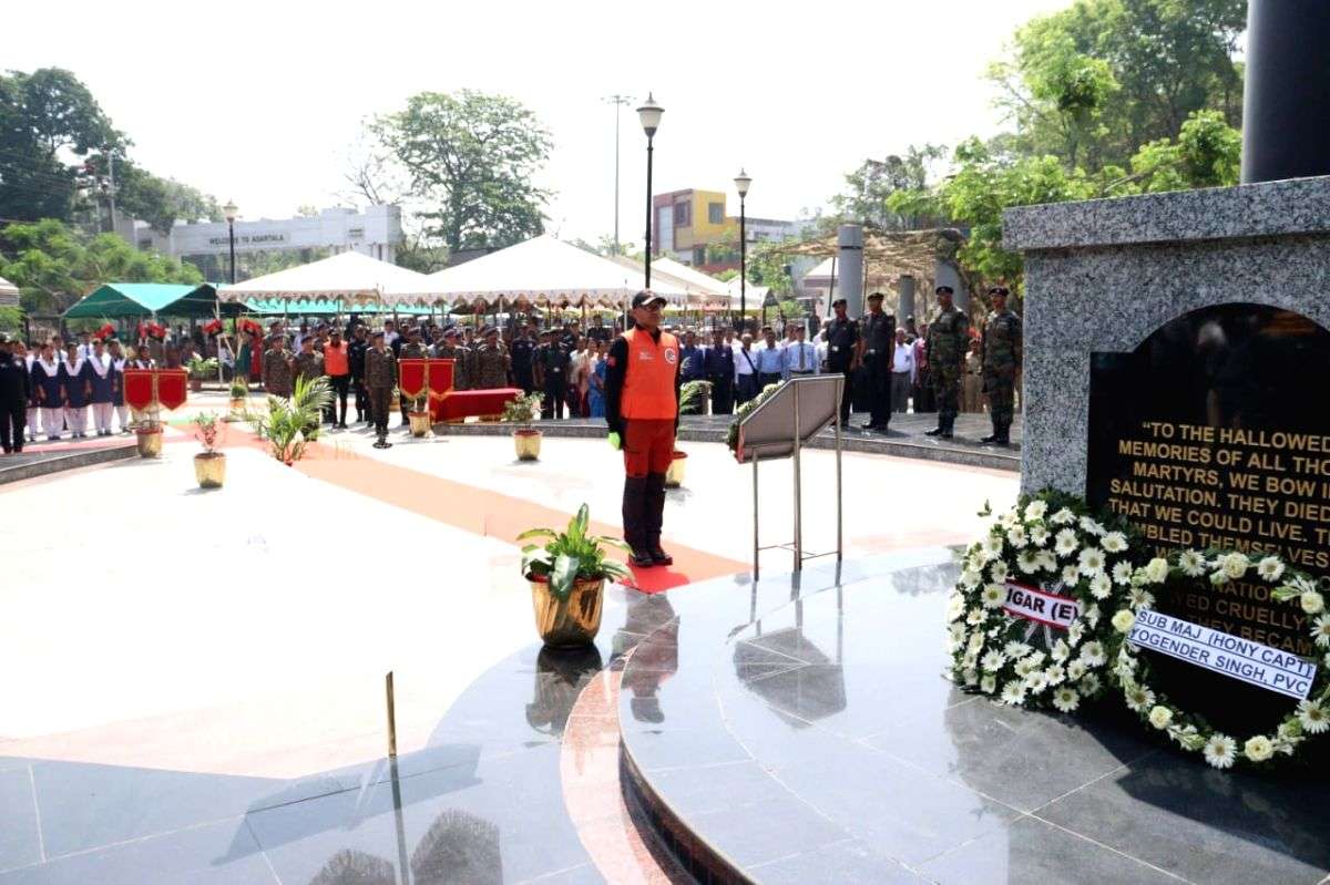Army's 'Purvottar Bharat Parikrama' gets grand welcome in Tripura - Vimarsana News
