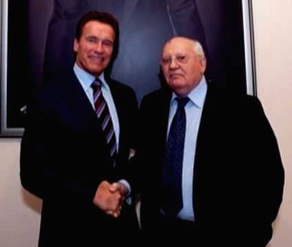 Schwarzenegger recalls meeting Gorbachev: 'One of my heroes' - Vimarsana News
