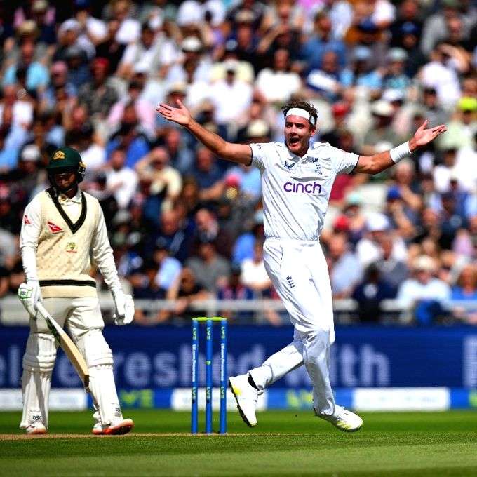 Ashes 2023: Stuart Broad becomes second fast-bowler to pick 600 Test wickets - Vimarsana News