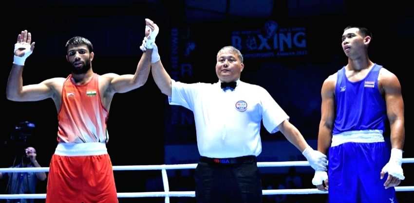 Asian Elite Boxing: Sumit punches his way into semis; Lovlina, Parveen among seven Indian women to battle in Last-4 (Ld) - Vimarsana News