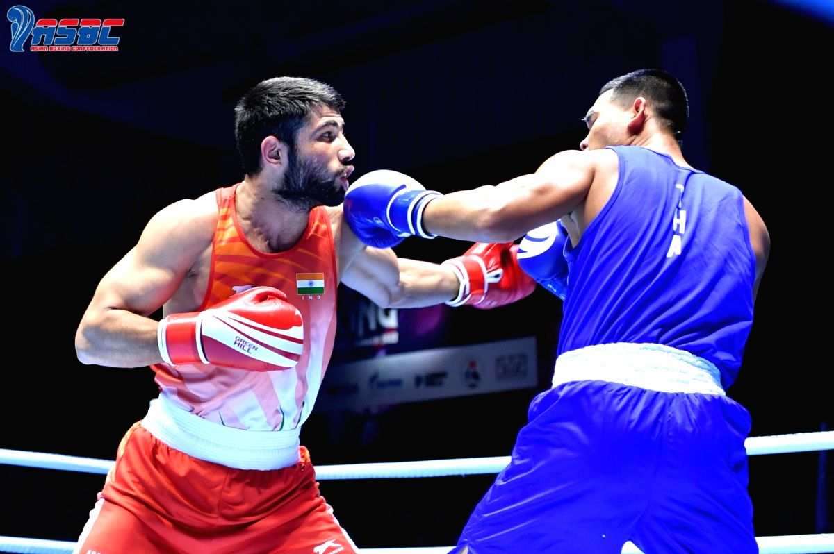 Asian Elite Boxing: Sumit punches his way into semis; Naveen, Sachin, Lakshya lose in quarters(2nd Ld) - Vimarsana News