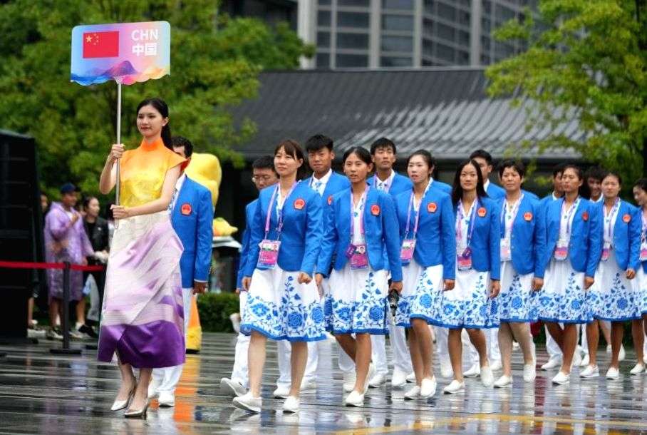 Asian Games: Athletes Villages opens in Hangzhou; Chinese contingent checks in - Vimarsana News