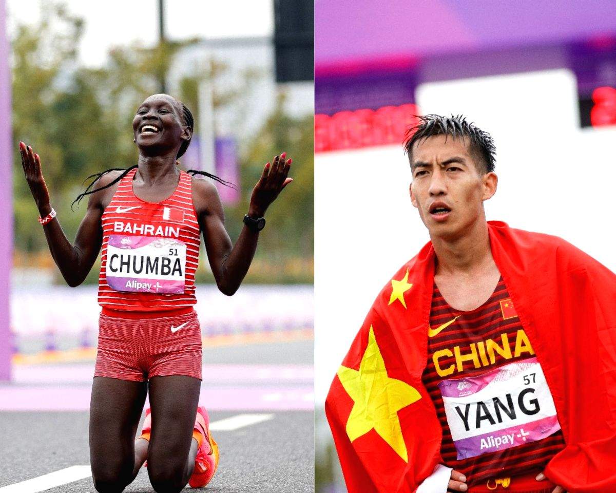 Asian Games: Bahrain wins women's marathon for third time; China claims first men's gold - Vimarsana News
