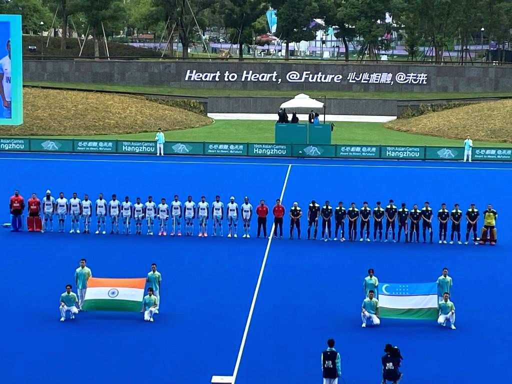 Asian Games: Indian men's hockey team begins campaign with dominant 16-0 win over Uzbekistan - Vimarsana News