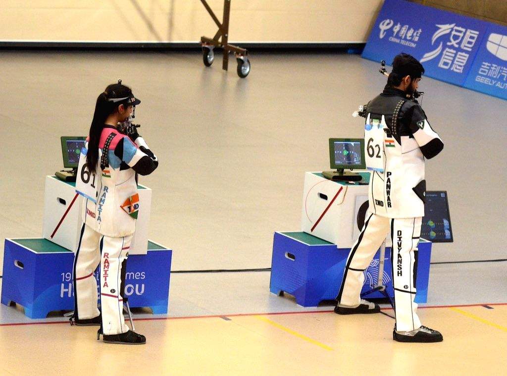 Asian Games: Ramita, Divyansh suffer heartbreak, lose bronze in 10m Air Rifle Mixed Team shooting (Ld) - Vimarsana News